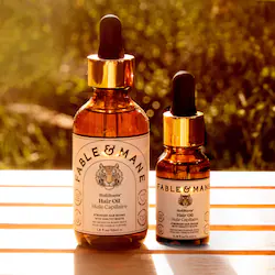 Fable & Mane Holiroots Hair Oil Full-Size & Mini Duo Gift Set