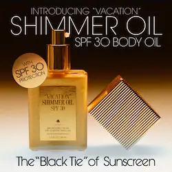 Vacation Shimmer Oil SPF 30 Sunscreen