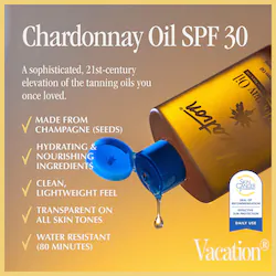 Vacation Chardonnay Oil SPF 30 Sunscreen